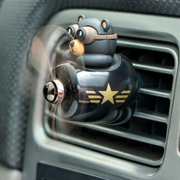 Набор ароматизаторов автомобильных в дефлектор «Мишка пилот» 5 ароматов