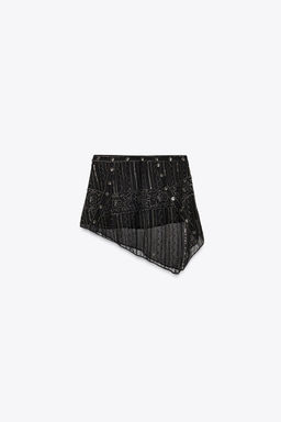 EMBROIDERED MINI SKIRT - Zara фото 5