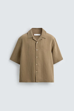 STRIPED FLOWING SHIRT - Zara фото 7