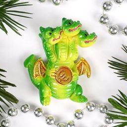 Магнит Дракон / 23501 /уп 24/720/ Символ года 2024 - Галеонтрейд фото 4