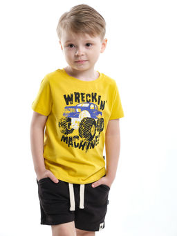 Футболка стильная для детей UD 7895 изумрудный - Mini maxi фото 15