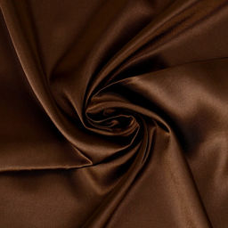 Лоскут сатина, цвет коричневый, 100 150см, 100% п/э
