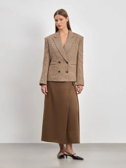 EMKA // Двубортный жакет прямого кроя фото 2