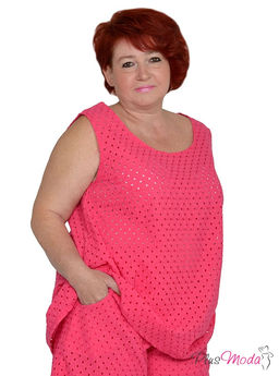 Майка Модель №1568 размеры 44-84 - Plusmoda фото 3