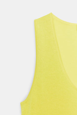 TOP PUNTO FINO / Amarillo
