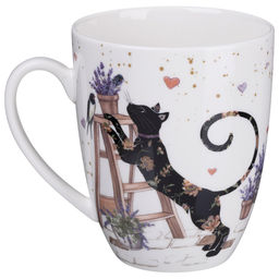 НАБОР ПОСУДЫ ОБЕДЕННЫЙ LEFARD ЛАВАНДОВЫЕ КОТЫ НА 4 ПЕР. 16 ПР. (КОР=2НАБ.)  фото 3