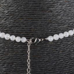 Бусы из Лунного камня огранка - Радуга самоцветов фото 2