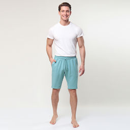 Шорты М-252 Серо-голубой