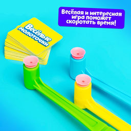 Настольная игра на реакцию и внимание Весёлые молоточки, котики-енотики - Лас играс kids фото 13