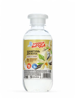 Цена за 3 шт. Шампунь для волос РУССКАЯ ВЫГОДА, 300 мл, аромат ванили и сливок