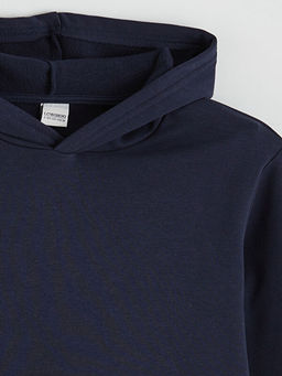 Kap??onlu Erkek ?ocuk Sweatshirt