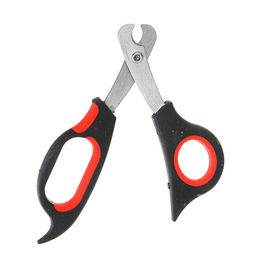 Ножницы-когтерезы средние с упором для пальца, 12 х 4,5 х 1,4 см, эконом, микс цветов - Пижон фото 4