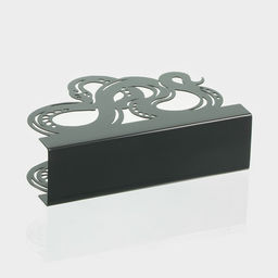 Салфетница Magistro «Змея», 14×4×9 см, зелёная