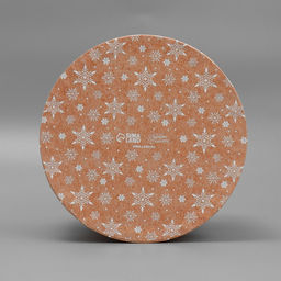 Коробка подарочная круглая Любви и тепла, 17.5 20 см - Дарите счастье фото 6