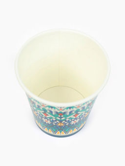 Цена за 10 шт. Стакан одноразовый бумажный «Узбекский», 250 мл