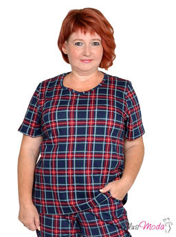 Футболка Модель №1293 размеры 44-84 - Plusmoda фото 4