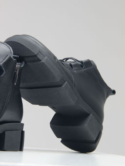 Ботинки 218.21074bl. черный/Мех