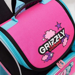 RAm-484-6 Рюкзак школьный с мешком - Grizzly фото 34