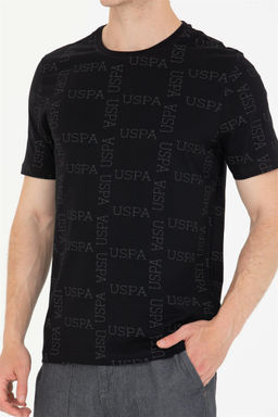 Мужская черная футболка с круглым вырезом Неожиданная скидка в корзине - U.s. polo assn фото 6