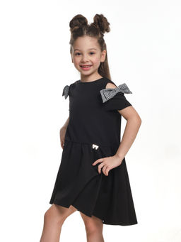 Платье черное для девочки UD 7452 черный