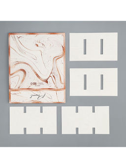 Цена за 5 шт. Коробка для конфет, кондитерская упаковка, 9 ячеек, «Мрамор», 14.5×14.5×3.5 см