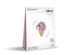 Klart набор для вышивания 10-026 Брошь. Мороженое 3.5 х 5 см