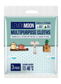 LEMON MOON салфетки вискозные перфорированные RETRO УЮТНЫЙ ДОМ 80% вискозы (3шт) 38х38 110 г/м2