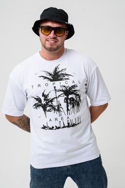 Футболка мужская 8507/1 оверсайз