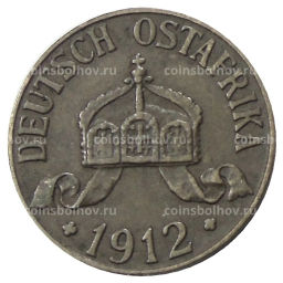1 геллер 1912 года J Германская Восточная Африка