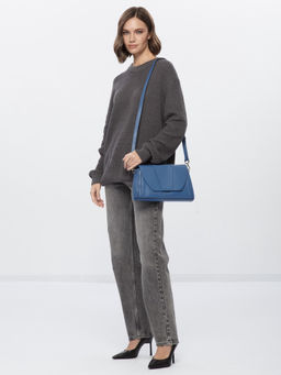 Сумка ELEGANZZA Z8941-8337 mist blue/black