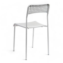 Стул сетчатый, с перфорацией, 380×400×900 мм, белый