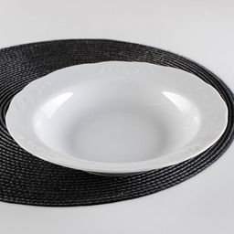 Тарелка глубокая Добрушский завод «Бельё», d=22 см, 350 мл, фарфор, белая