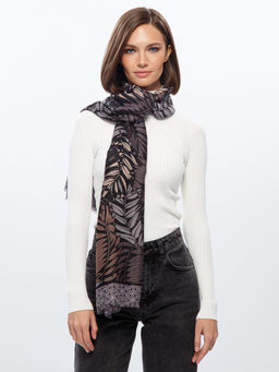 Палантин жен. виск+шерсть 90х180 LG33-959-01 - Labbra фото 5