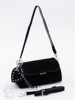 Сумка женская кожаная 6660VG black Vitelli Grassi