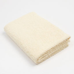 Полотенце махровое Экономь и Я 50*90см, цв. молочный, 100% хлопок, 320 гр/м2  фото 3