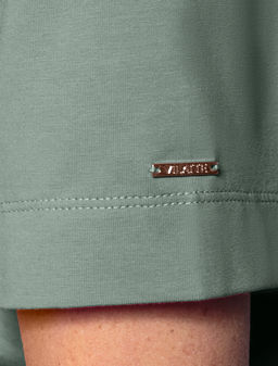 VILATTE / Футболка из премиального хлопка с авторским принтом  фото 3