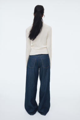 Top de canal? con cuello perkins - H&m фото 7