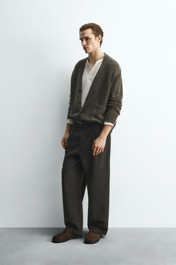 WOOL - CASHMERE LIMITED EDITION CARDIGAN - Zara фото 4