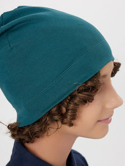 Шапка детская зеленая - Mark formelle фото 3