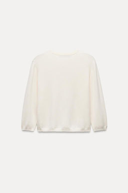 PLAIN KNIT 3/4 SLEEVE CARDIGAN - Zara фото 19