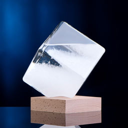 Барометр- штормгласс TAKE IT EASY «Куб», 10×10 см