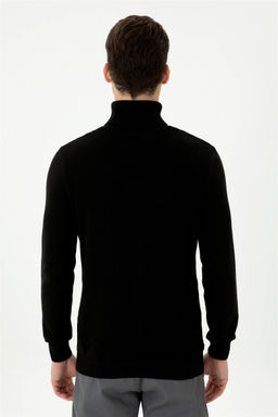 U. S. Polo Assn Мужской черный свитер - U.s. polo assn фото 4