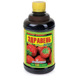 Компл.орг.-мин.удобр. Здравень аква 0,5л (для клубники) (концентрат)