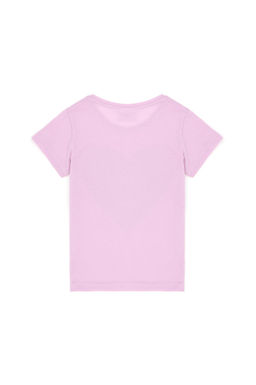 U. S. Polo Assn / Розовая футболка с круглым вырезом для девочек - U.s. polo assn фото 5