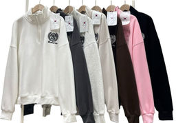 K13078 Толстовка OVER SIZE (начес) КОРИЧНЕВЫЙ