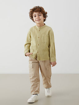 Hakim Yaka Basic Erkek ?ocuk G?mlek