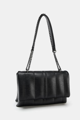 QUILTED CROSSBODY BAG WITH CHARMS - Zara фото 4
