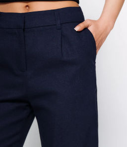 Брюки #ОКТ095003, тёмно-синий