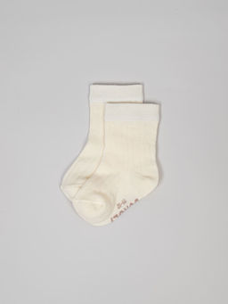 Комплект носков Тофу/Беж 2 шт 0+ - Bungly фото 6