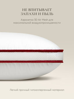 Подушка "BOOMERANG LUXURY QUALITY", 65х65х25, ЕС-5287